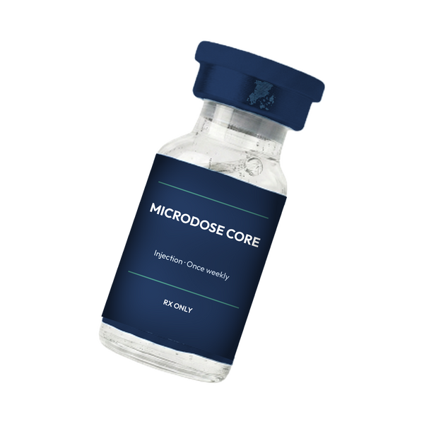 Virgo-Meds Microdose Core weekly GLP-1 injection program