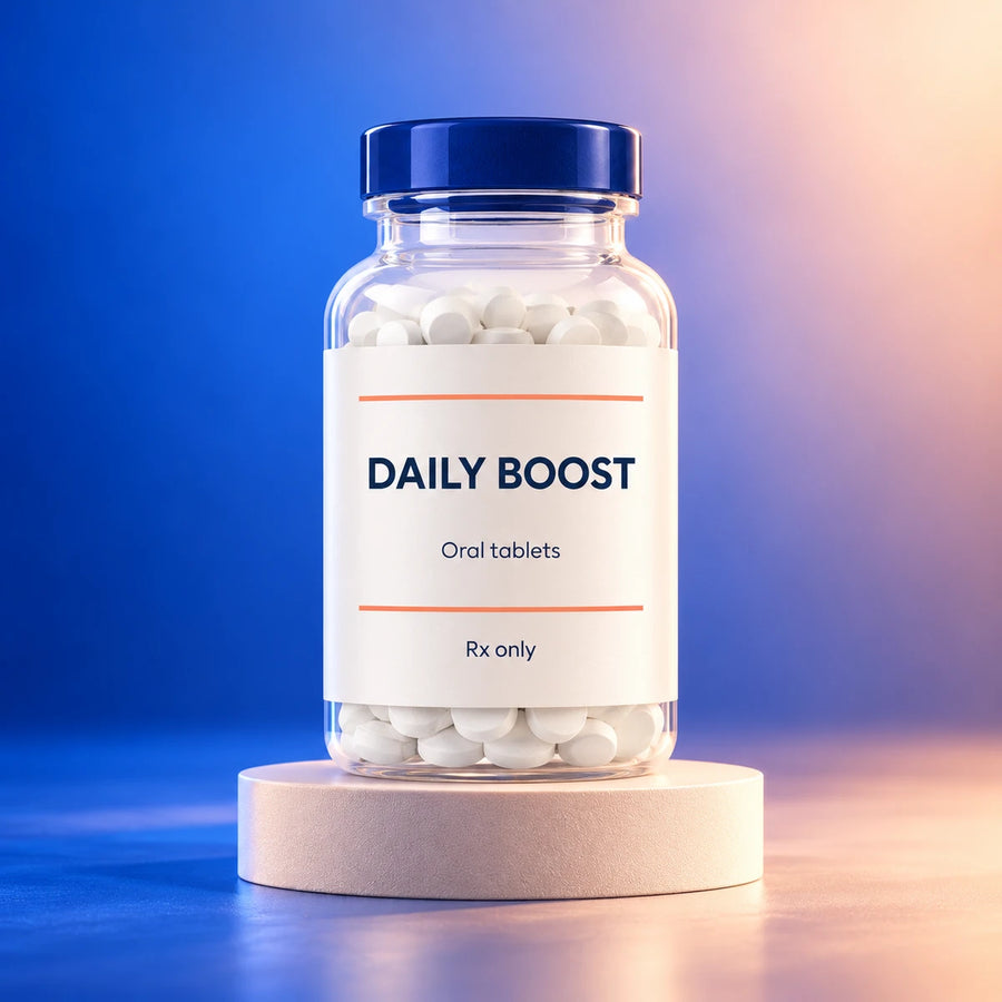 Virgo-Meds Daily Boost sexual health tablets, Rx only